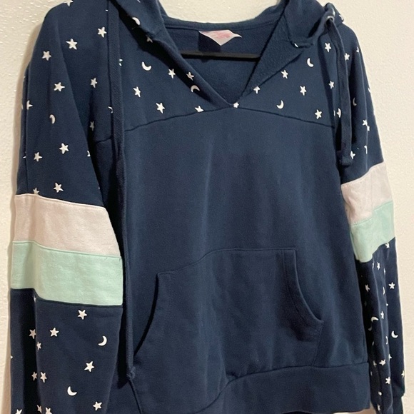 No Boundaries Size Small Blue Star Hoodie - Picture 7 of 8